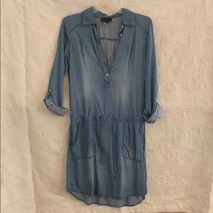 INC blue jean dress